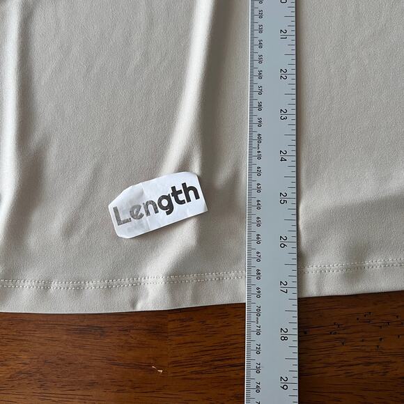 Susan Graver Women's 1X Tunic Top Colorblock‎ Stretch Knit 3/4 Sleeve Career - Picture 9 of 10